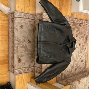 Teenager’s leather jacket